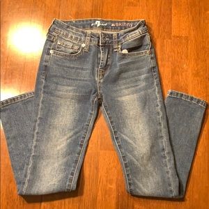 Size 7 skinny jeans